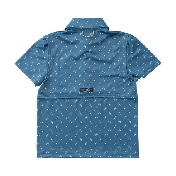 Pro Performance Polo- Fishing Rod Print