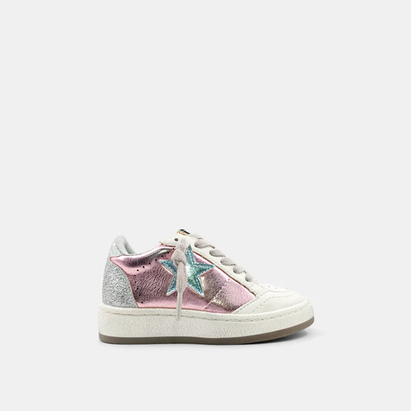 Metallic Pink Paz Sneaker