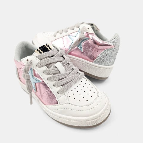 Metallic Pink Paz Sneaker
