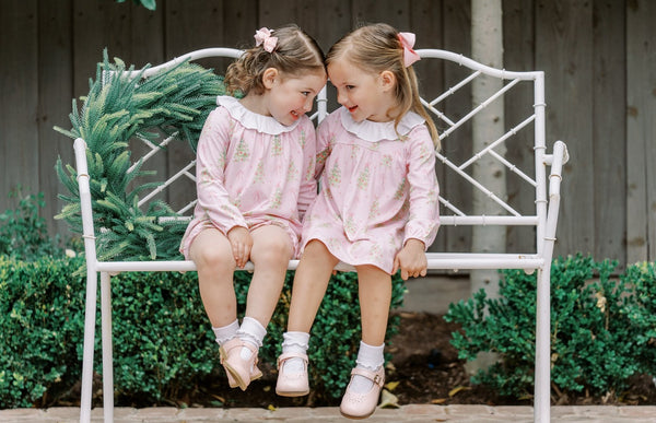 Pink Tinsel Bloomer Set