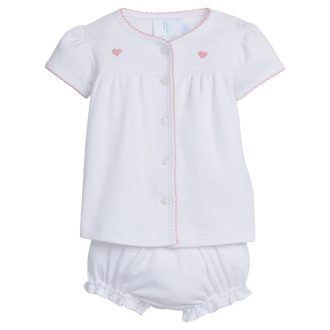 Pinpoint Layette Set- Heart