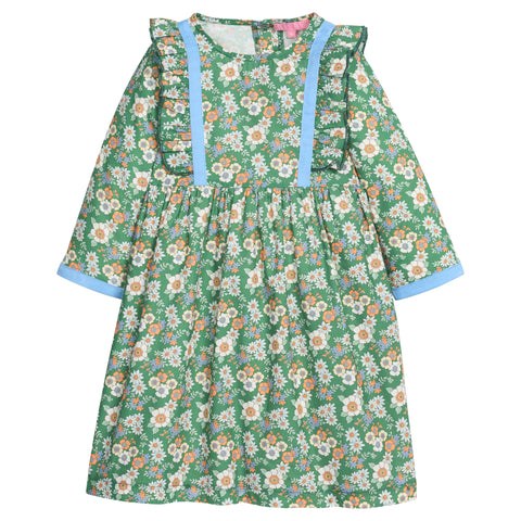 Porto Dress - Greenwich Garden Green
