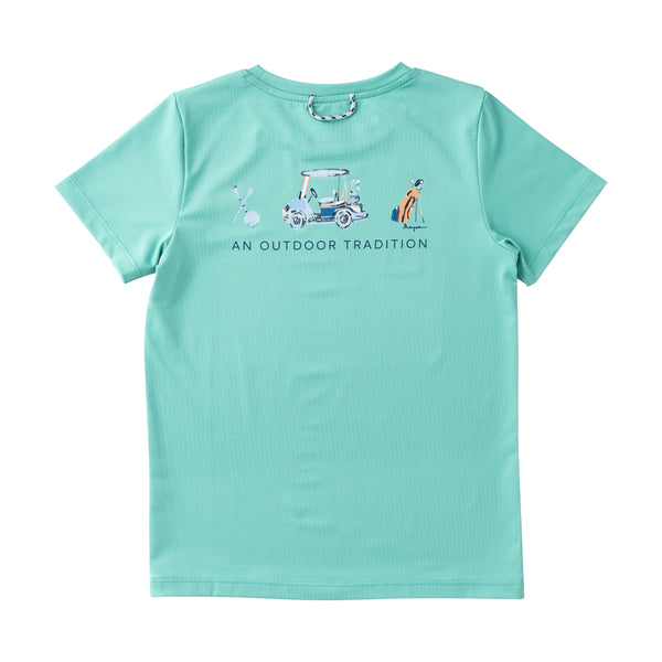 Performance S/S Tee - Marine Green