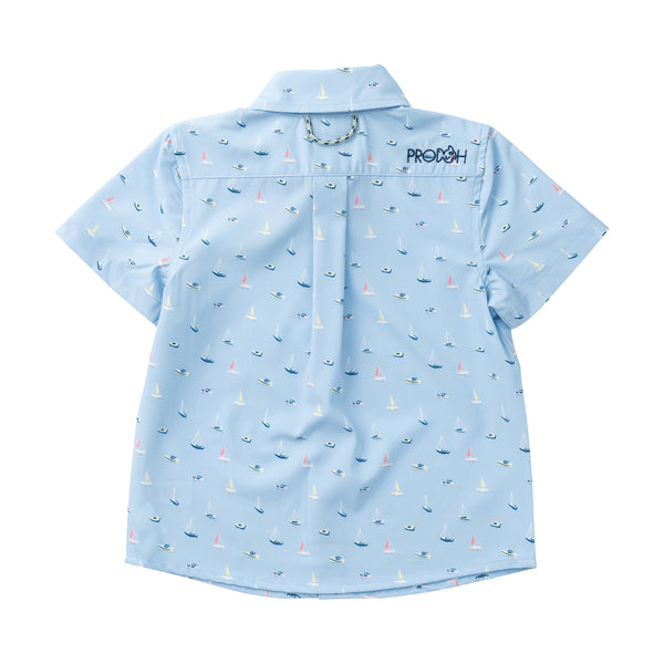 S/S Button Down - Windsurfer Boats