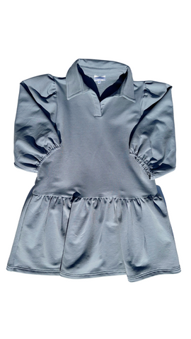 Sibley Sweatshirt Dress-Cloud