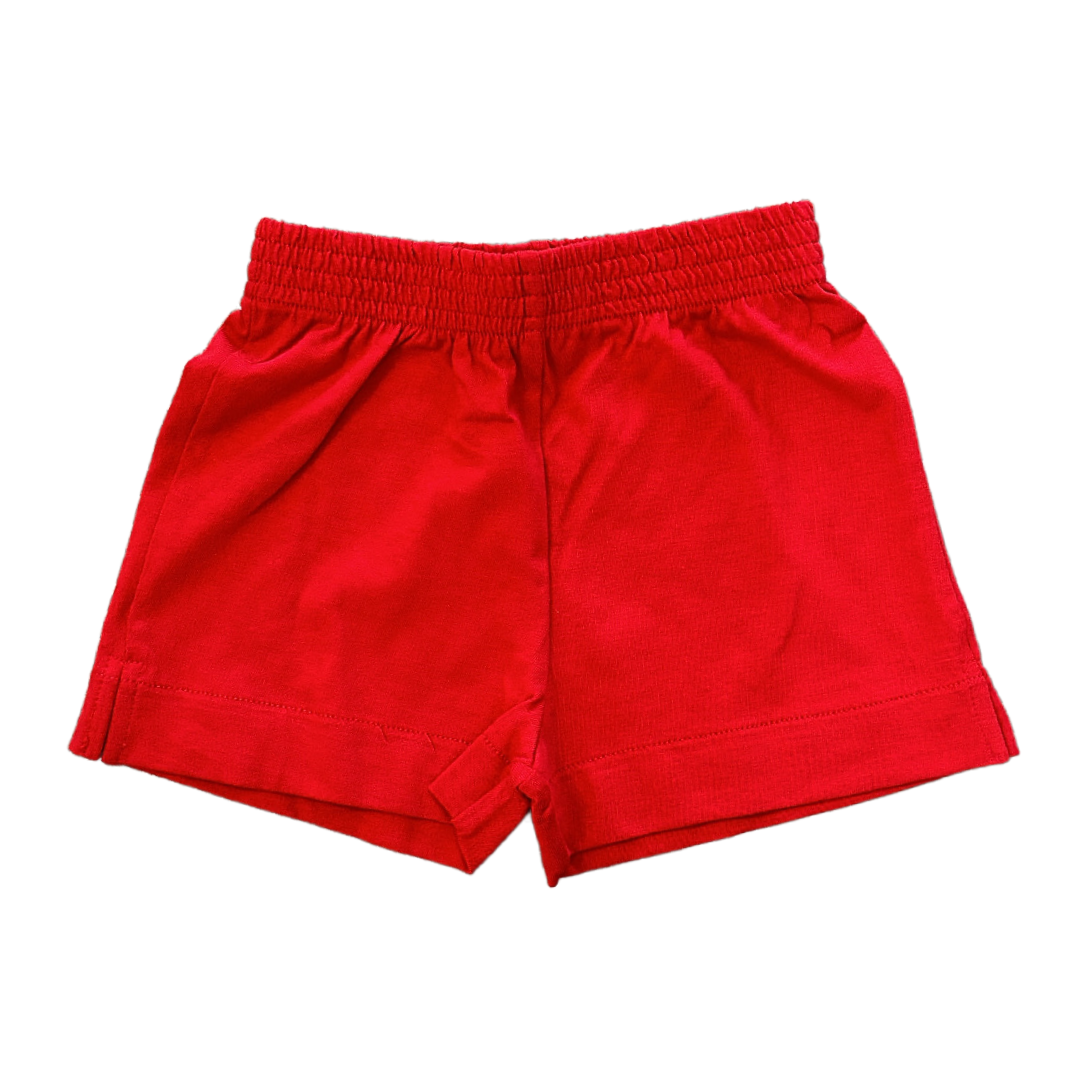 Red Jersey Short