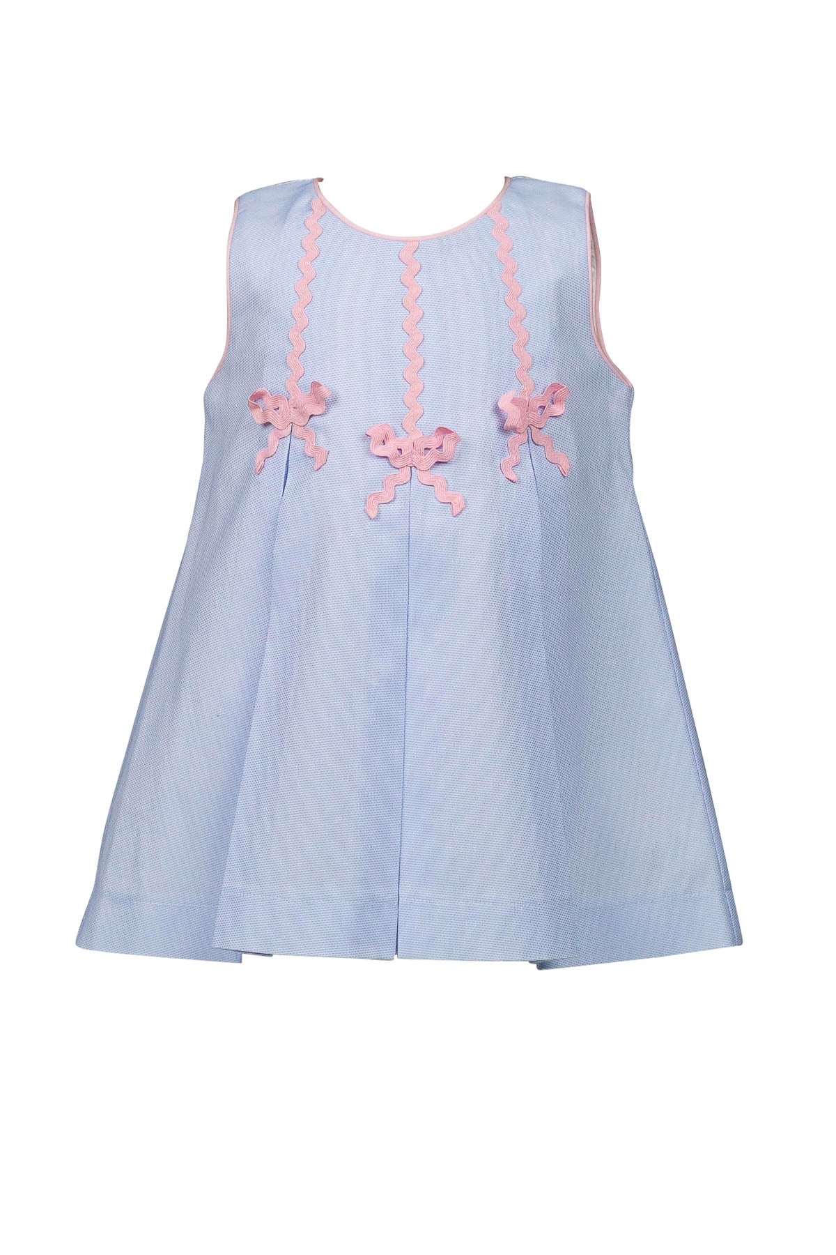 Rochelle Ric Rac Bow Dress Ellie B. Children's Boutique