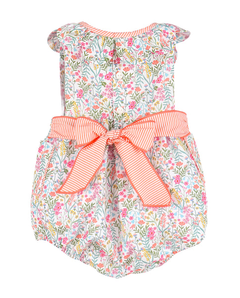 Sissy's Ruffle Floral Bubble (9M)