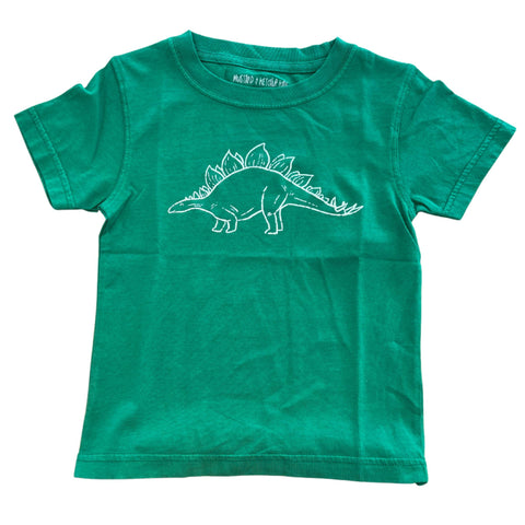 Green Stegosaurus T-Shirt (2T)