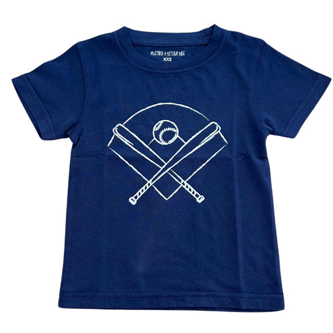 Navy Baseball Field T-Shirt