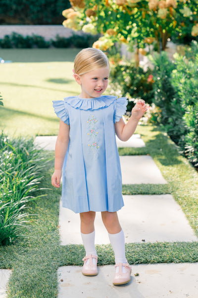 Pre Order: Sid Scallop Pleat Dress