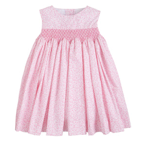 Simply Smocked Dress - Pink Vinings (4T)