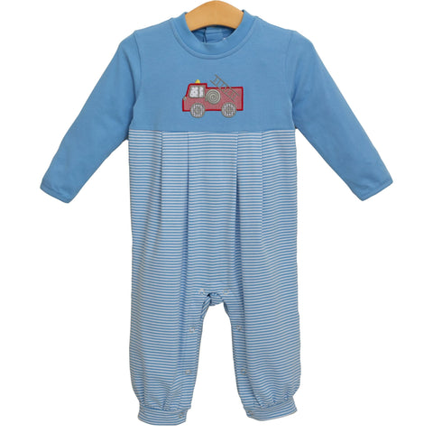 Fire Truck Romper (9M)