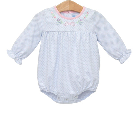 Floral Embroidred Bubble