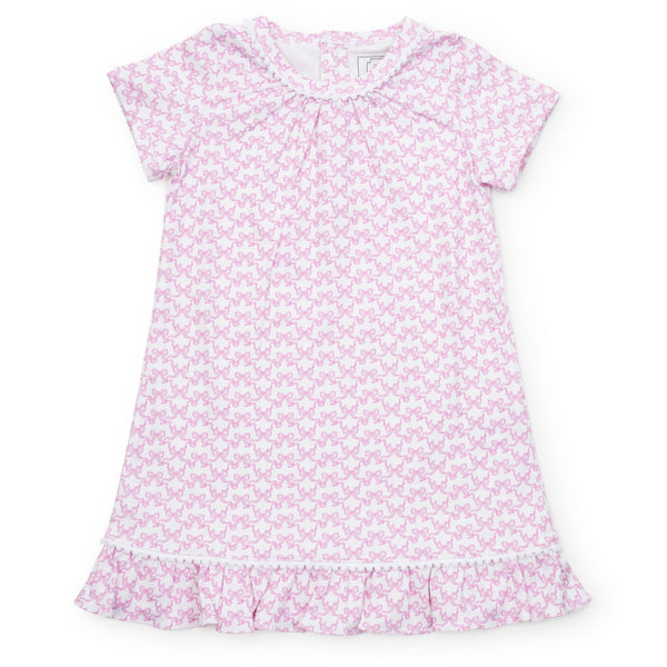 Camden Lounge Dress - Pink Bows