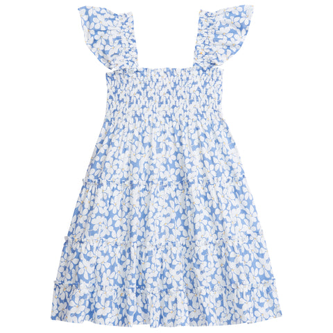Twirl Dress - Piccadilly Blue