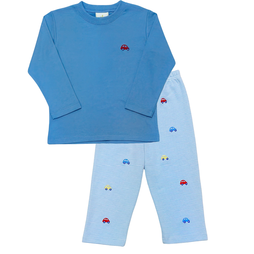 Car Knit Pant Set