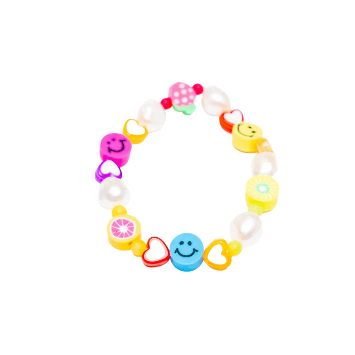 Happy Face/ Treat Pearl Bracelet