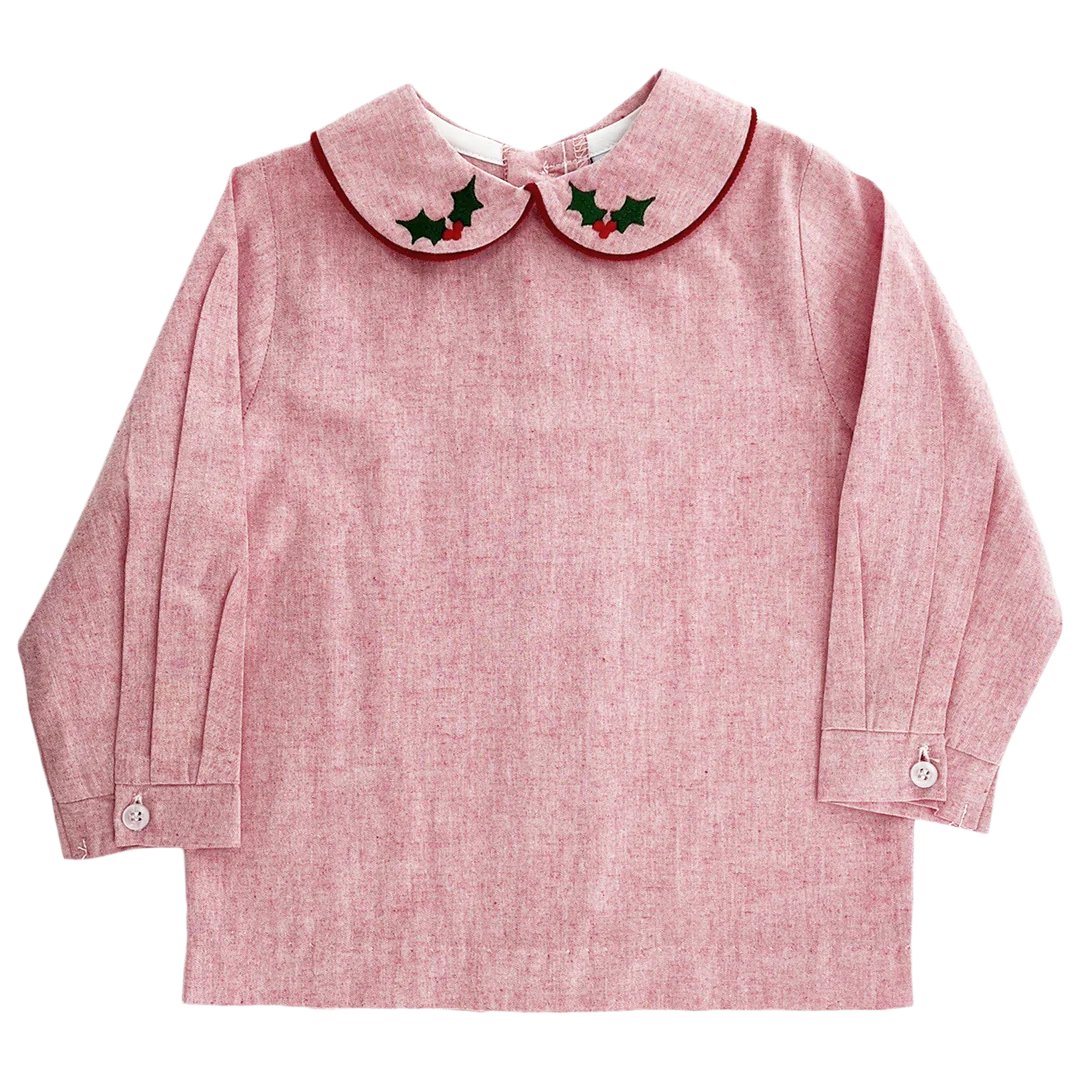 Holly Embroidered Shirt