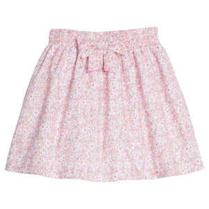 Bow Smocked Skirt- Oakleigh Floral (4T)