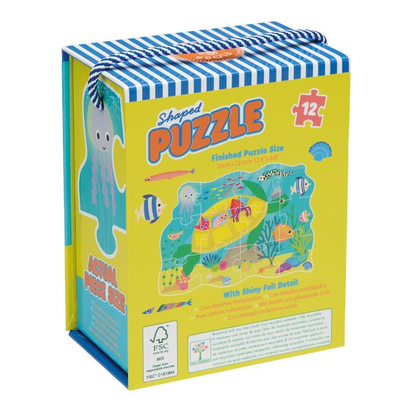 Ocean 12pc Shaped Jigsaw Puzzle