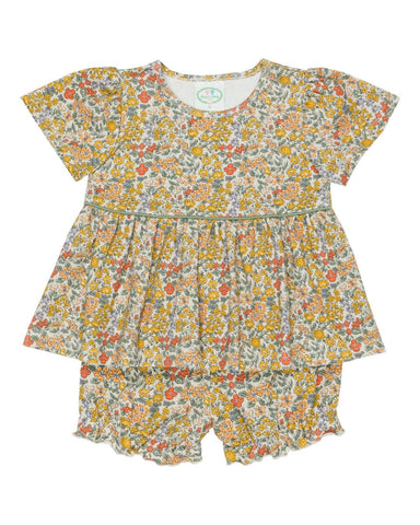 Harper Floral Diaper Set