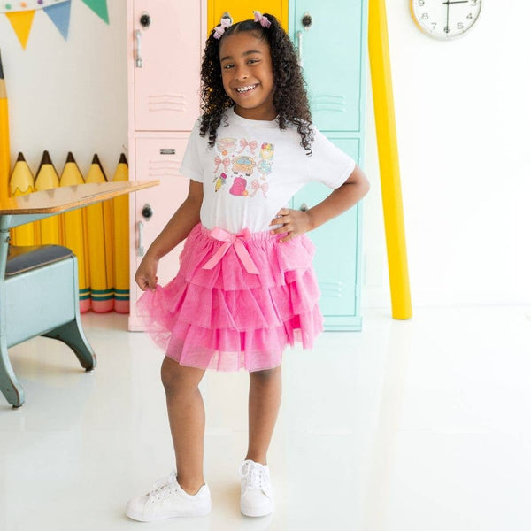 Coquette School Doodle T-Shirt