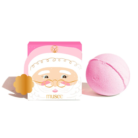Santa Clause is Coming to Town Bath Bomb - Pink