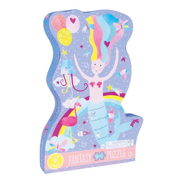 Fantasy 40pc "Mermaid" Shaped Jigsaw Puzzle