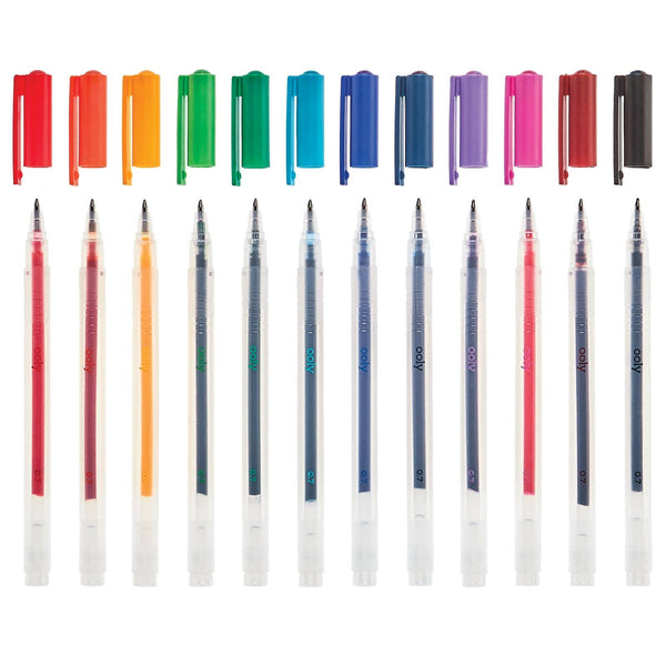 Color Luxe Fine Tip Gel Pens