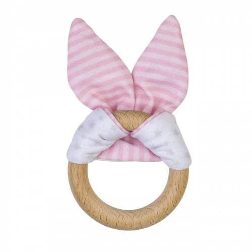 Bunny Teether: Pink