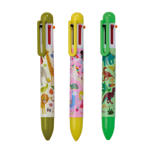 Rainbow Fairy  6 Color Click Pen