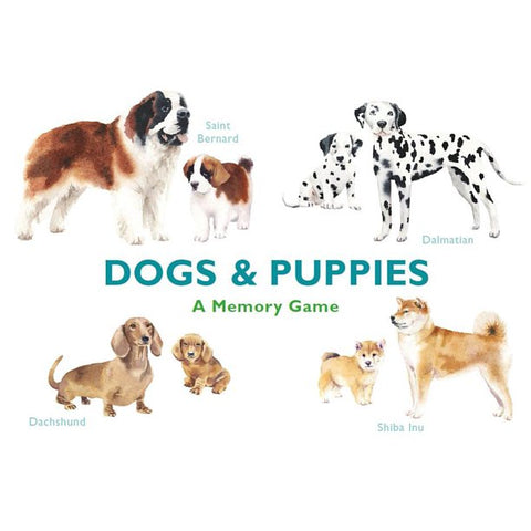 Dogs and Puppies: A Memory Game