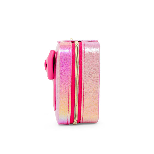 Hot Pink Shiny Jumbo Bow Jewelry Box