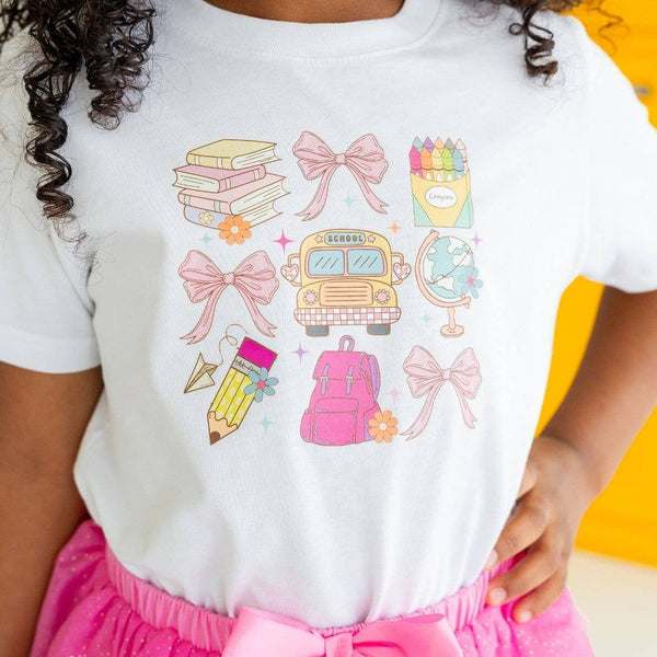 Coquette School Doodle T-Shirt