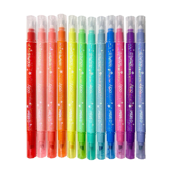 Switch-eroo! Sparkle Color Changing Markers