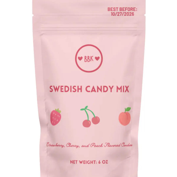 Swedish Candy Mix - Strawberry, Peach, Cherry