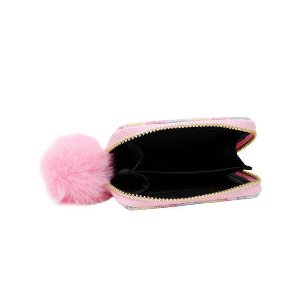 Glitter Hearts Wallet:
