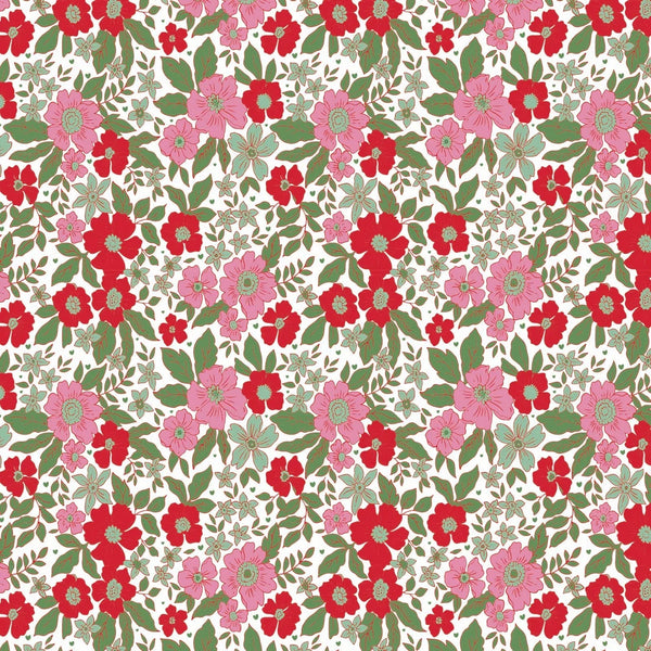 Lillian Dress - Floral Noel