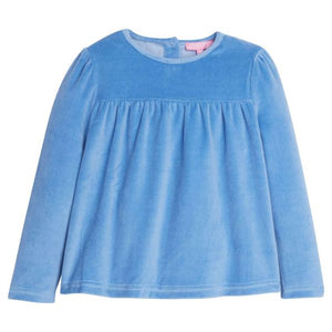 Lisle Top- French  Blue