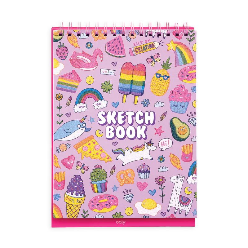 Sketch and Show Standing Sketchbook - Cute Doodle World