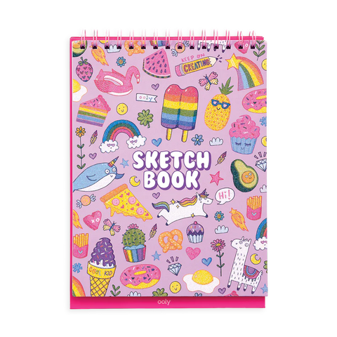 Sketch and Show Standing Sketchbook - Cute Doodle World