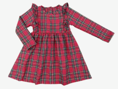 Harper Dress -Christmas Plaid