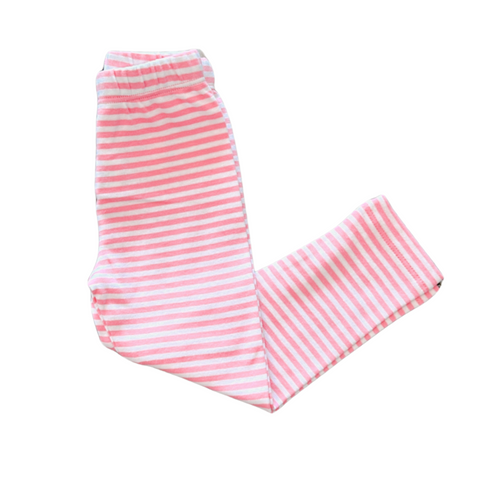 Light Pink Stripe Legging