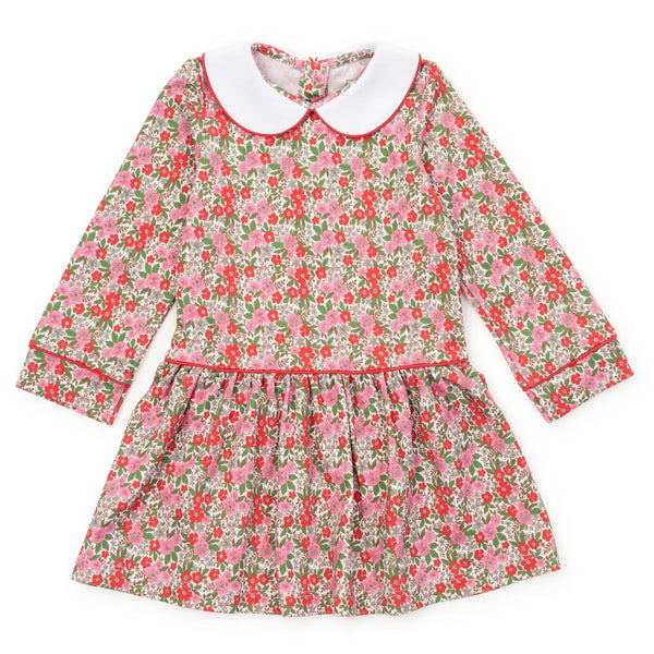 Lillian Dress - Floral Noel