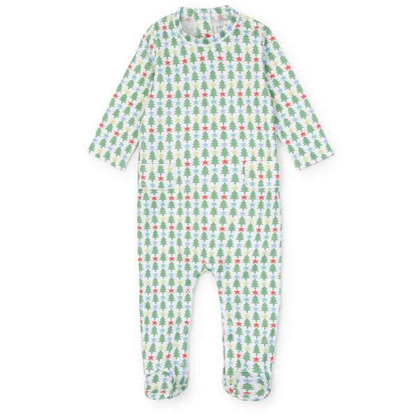 Preston Romper - Tree Topper Stars