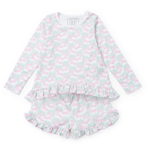 Rorie PJ Set - Poolside Palms