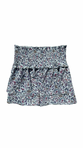 Scottie Skirt -Plum Floral