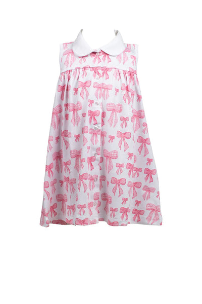 Grosgrain Button Down Dress