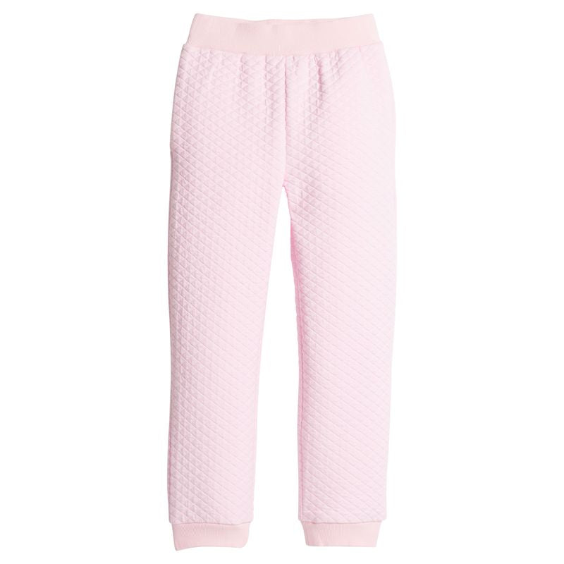 Classic Quilted Jogger - Light Pink